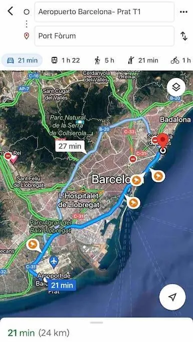 Tekne Cozy Boat Hotel In Barcelona & Ac & Wifi & Parking Sant Adria de Besos İspanya
